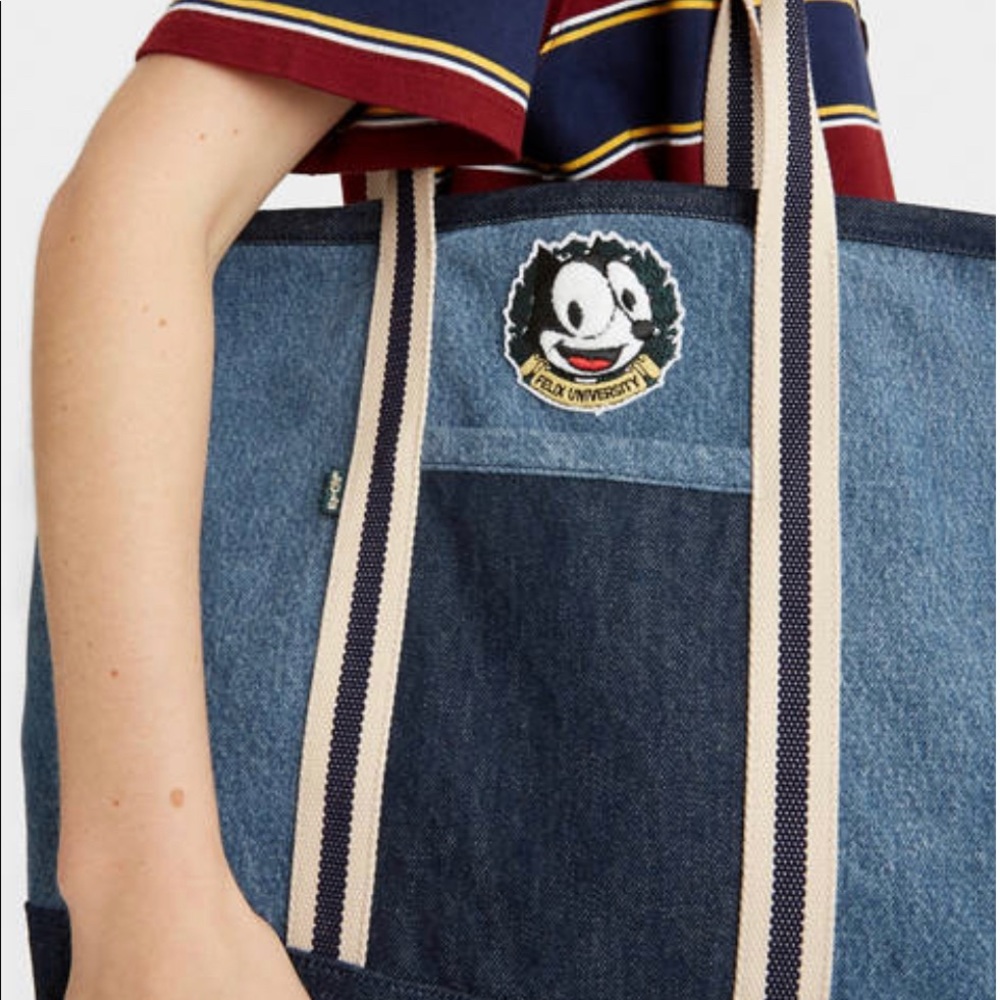 LEVI'S® X FELIX THE CAT™ CAMPUS CARRYALL TOTE - Picture 8 of 10
